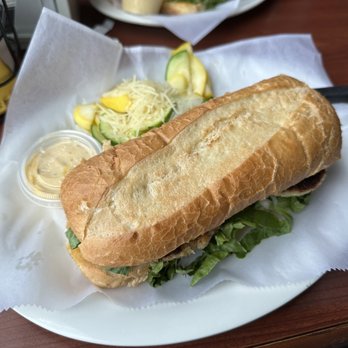 Toucan’s Lakefront Restaurant - Huge and tasty crab cake sandwich - New American Near Me - Mooresville, North Carolina Toucan’s Lakefront Restaurant - Huge and tasty crab cake sandwich - New American Near Me - Mooresville, North Carolina