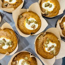 Ebf Coffee And Cafe - New for fall homemade pumpkin caramel muffins!