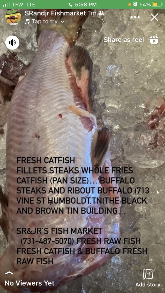 SR&JR’S FISH MARKET Updated August 2024 713 Vine St, Humboldt