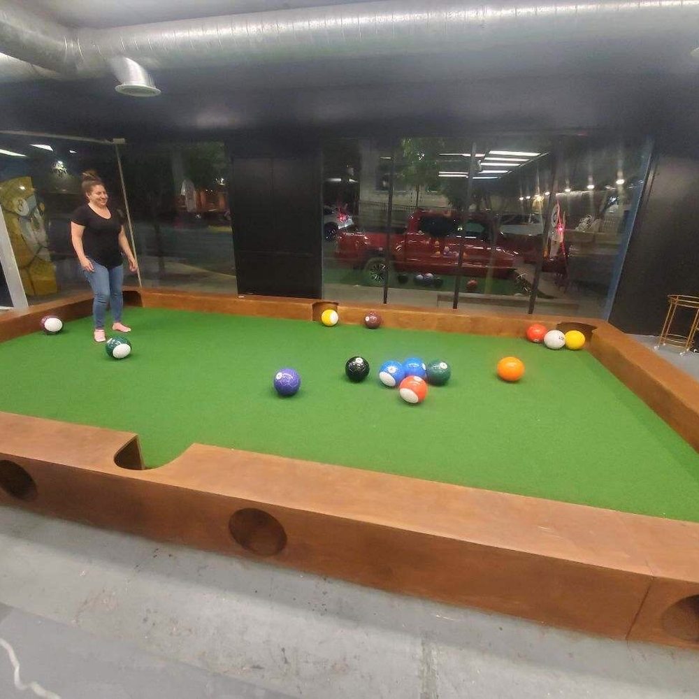 Kick Social - Playing billiards with a soccer ball! - Pool Halls Near Me - El Paso, Texas Kick Social - Playing billiards with a soccer ball! - Pool Halls Near Me - El Paso, Texas