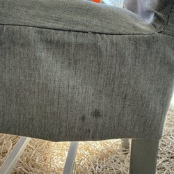 LJC Style Upholstery - Oil stains.