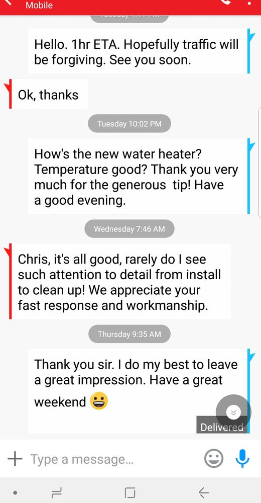 Slide of Alpha Water Heater Services