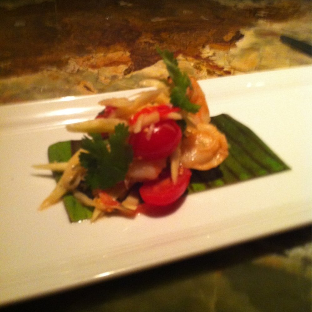 Sustenio - Exec Chef's electric shrimp - New American Near Me - San Antonio, Texas Sustenio - Exec Chef's electric shrimp - New American Near Me - San Antonio, Texas