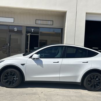 Platinum Motorworks - Tesla Model Y tint. - Car Window Tinting Near Me - Signal Hill, California Platinum Motorworks - Tesla Model Y tint. - Car Window Tinting Near Me - Signal Hill, California