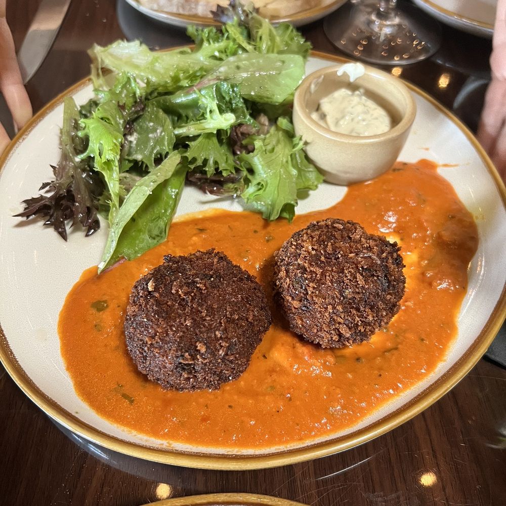 Fable and Fire - Crab cakes - Salad Near Me - Rockwall, Texas