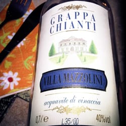 Arcobaleno Trattoria Da Massimo. - Milder runder Grappa