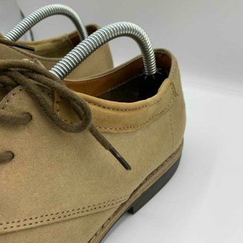 D’s Sneaker Laundry - She patched up the tear! Had to add a new piece to the shoe, but it looks good! - Shoe Shine Near Me D’s Sneaker Laundry - She patched up the tear! Had to add a new piece to the shoe, but it looks good! - Shoe Shine Near Me