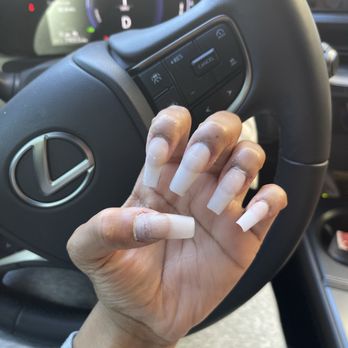 Crystal Nails - These are my nails that he refused to fix - Nail Salons Near Me - Woodland Hills, California Crystal Nails - These are my nails that he refused to fix - Nail Salons Near Me - Woodland Hills, California