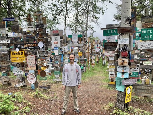 Sign Post Forest by null