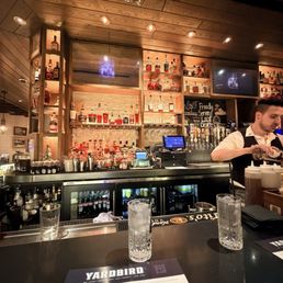 Bar area