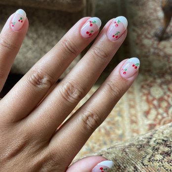 Yolo beauty zone - Cherry nails by Jamila - Nail Salons Near Me - McLean, Virginia Yolo beauty zone - Cherry nails by Jamila - Nail Salons Near Me - McLean, Virginia