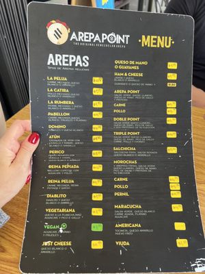 Menu photo 1 Arepa Point Miami, FL