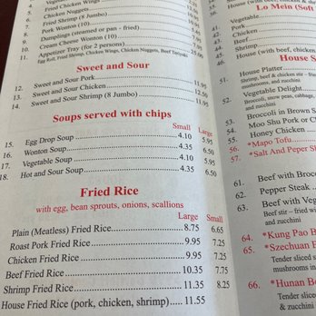 Chang's House - Updated menu prices - Chinese Near Me - Memphis, Tennessee