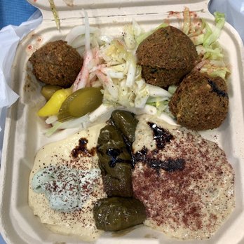 Falafel and Things - Vegan falafel plate - Food Trucks Near Me - Redwood City, California