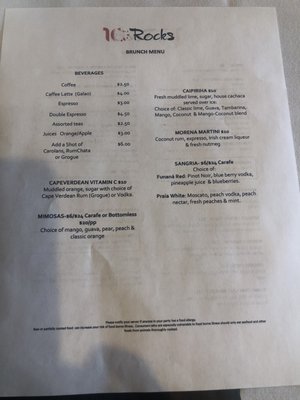 Menu photo 2 10 Rocks Tapas Bar & Restaurant Pawtucket, RI