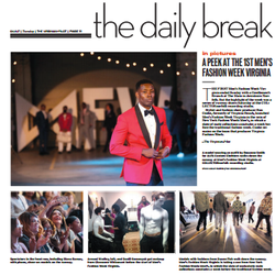 Alfa Custom Clothiers - VA Pilot features #ALFA in VA Men's Fashion Week