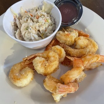 The Crab Shack - Fried shrimp and coleslaw - Seafood Near Me - Lebanon, Tennessee