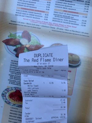 Menu photo 6 The Red Flame New York, NY