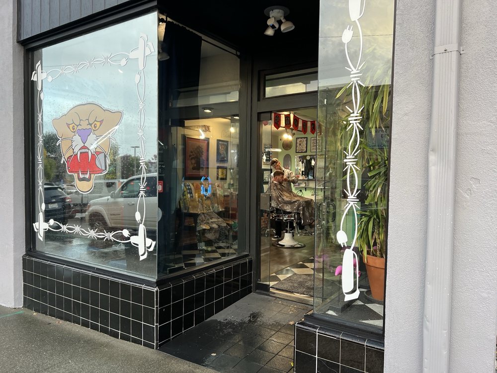 Off the Map Barber Shack Logo