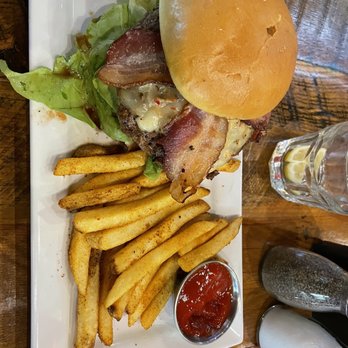 Burg and Barrel - RAGIN CAJUN with beef patty instead of turkey - Burgers Near Me - Overland Park, Kansas Burg and Barrel - RAGIN CAJUN with beef patty instead of turkey - Burgers Near Me - Overland Park, Kansas