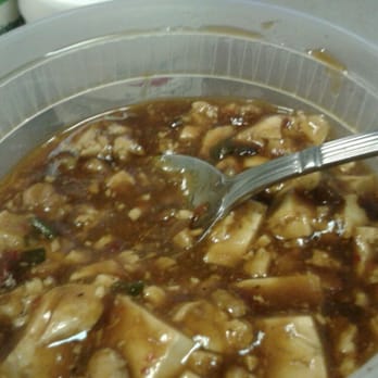 Moy's Restaurant - Ma Po Tofu with pork. - Chinese Near Me - Columbus, Ohio