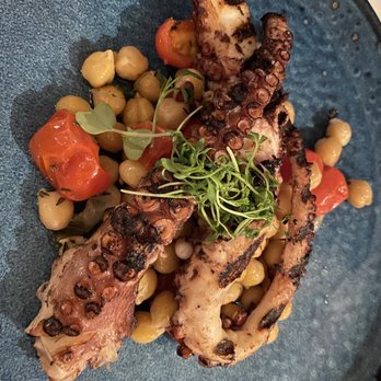 The Blue Bottle Cafe - Amazing Octopus (sorry animal) - New American Near Me - Hopewell, New Jersey