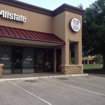 Baskin-Robbins - Store front-- corner of the plaza with Krogers - Ice Cream & Frozen Yogurt Near Me - Houston, Texas