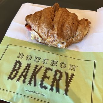 Bouchon Bakery - Ham, Egg, Cheese croissant - Bakeries Near Me - Las Vegas, Nevada Bouchon Bakery - Ham, Egg, Cheese croissant - Bakeries Near Me - Las Vegas, Nevada