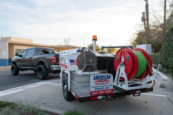Offering Hydro Jet services. - Now offering Hydro Jet service for our clients.