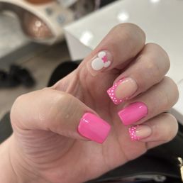 Nails first done 3/25