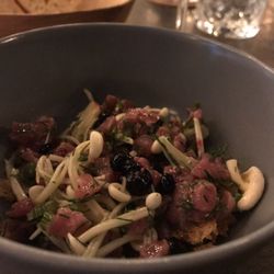 [ba'sta'ds] - Bastards - Lamb tartare with mushrooms