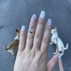 Jazz Nails Lounge - Acrylic fill Halloween