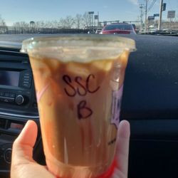 Marylou's Coffee - Thanks for asking if I want whipped cream bro. Lady making this was a real sour puss.