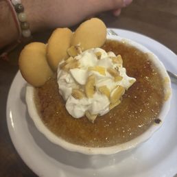 The Banana cream pie crème brûlée was so GOT-DANG good I almost cried in the restaurant (instead I cried in the parking lot)