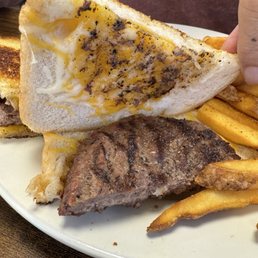 Patty melt. WHERES THE CHEESE?