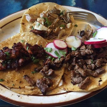 El Tapatio - Three tacos: Asada, carnitas, and pork stomach? - Mexican Near Me - Page, Arizona El Tapatio - Three tacos: Asada, carnitas, and pork stomach? - Mexican Near Me - Page, Arizona