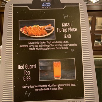 Plaza Inn - Star Wars Nite Special Food Offereings - American Near Me - Anaheim, California Plaza Inn - Star Wars Nite Special Food Offereings - American Near Me - Anaheim, California