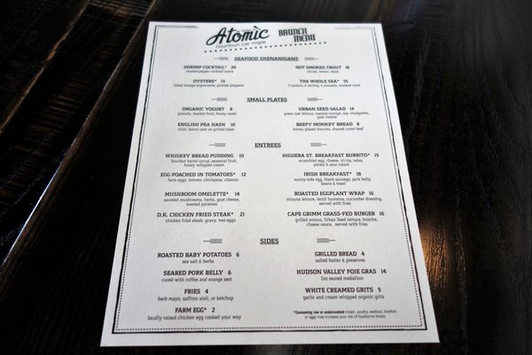 Menu photo 7 The Kitchen at Atomic Las Vegas, NV