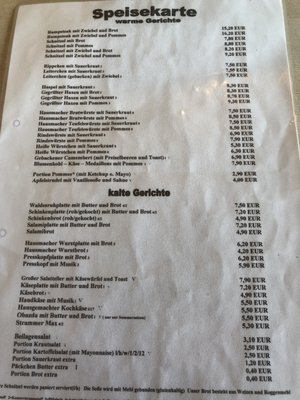 Menu photo 1 Waldesruh Sommerkahl, BY Menu photo 1 Waldesruh Sommerkahl, BY