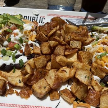 Breakfast Republic - Veggie Tostadas - Breakfast & Brunch Near Me - Costa Mesa, California