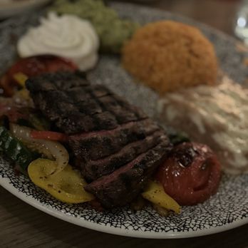 Caló Kitchen + Tequila - Steak fajitas comes with tortillas - Cocktail Bars Near Me - Costa Mesa, California Caló Kitchen + Tequila - Steak fajitas comes with tortillas - Cocktail Bars Near Me - Costa Mesa, California