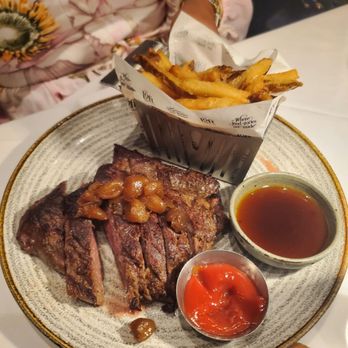 The Loft Steakhouse - Ribeye Cap.. Melts in your mouth but for $140 I'd want 16oz instead of this 12oz@ The Loft Steakhouse! - Steakhouses Near Me - Borough Park, New York The Loft Steakhouse - Ribeye Cap.. Melts in your mouth but for $140 I'd want 16oz instead of this 12oz@ The Loft Steakhouse! - Steakhouses Near Me - Borough Park, New York
