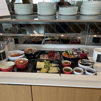 Lufthansa Senator Lounge Satellitenterminal Schengen - Meat and cheese - Airport Lounges Near Me - Munich, BY Lufthansa Senator Lounge Satellitenterminal Schengen - Meat and cheese - Airport Lounges Near Me - Munich, BY