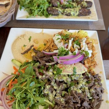 Mezze and Mooore - Kafta and Combo Shawarma Plate - Mediterranean Near Me - San Francisco, California Mezze and Mooore - Kafta and Combo Shawarma Plate - Mediterranean Near Me - San Francisco, California