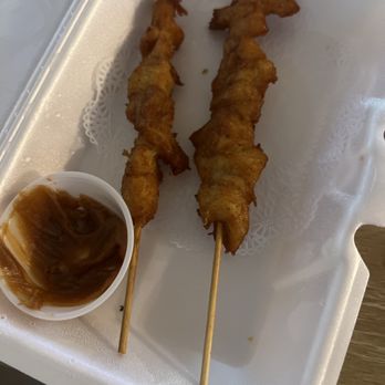 Wild Ginger - A7. Chicken Satay (4) - Asian Fusion Near Me - Jacksonville Beach, Florida
