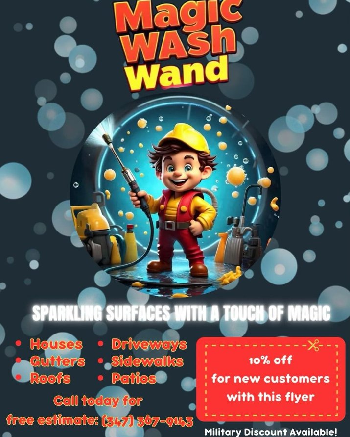 Slide of Magic Wash Wand