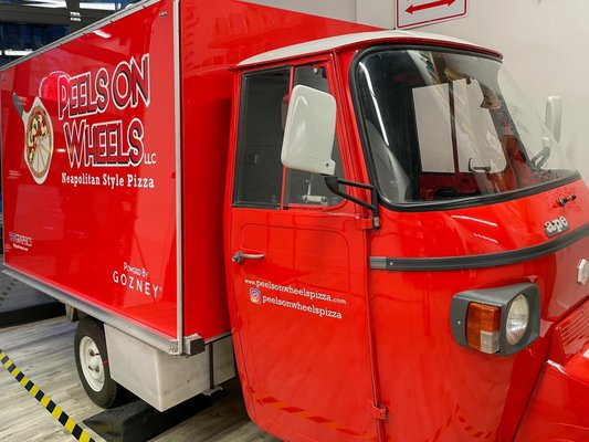 Peels On Wheels Pizza Garage by null