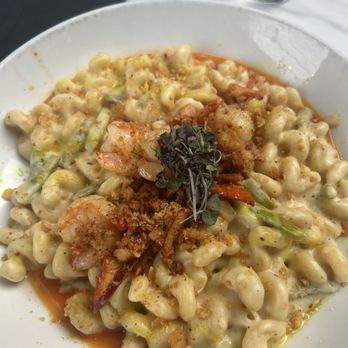 STIR Charlotte - Lobster and Shrimp Mac & Cheese! - New American Near Me - Charlotte, North Carolina STIR Charlotte - Lobster and Shrimp Mac & Cheese! - New American Near Me - Charlotte, North Carolina