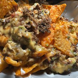 Brisket nachos Brisket nachos
