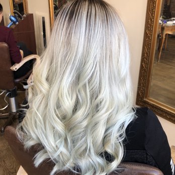 Shay's Place - Icy blonde balayage done by Ida - Hair Salons Near Me - Forest Hills, New York